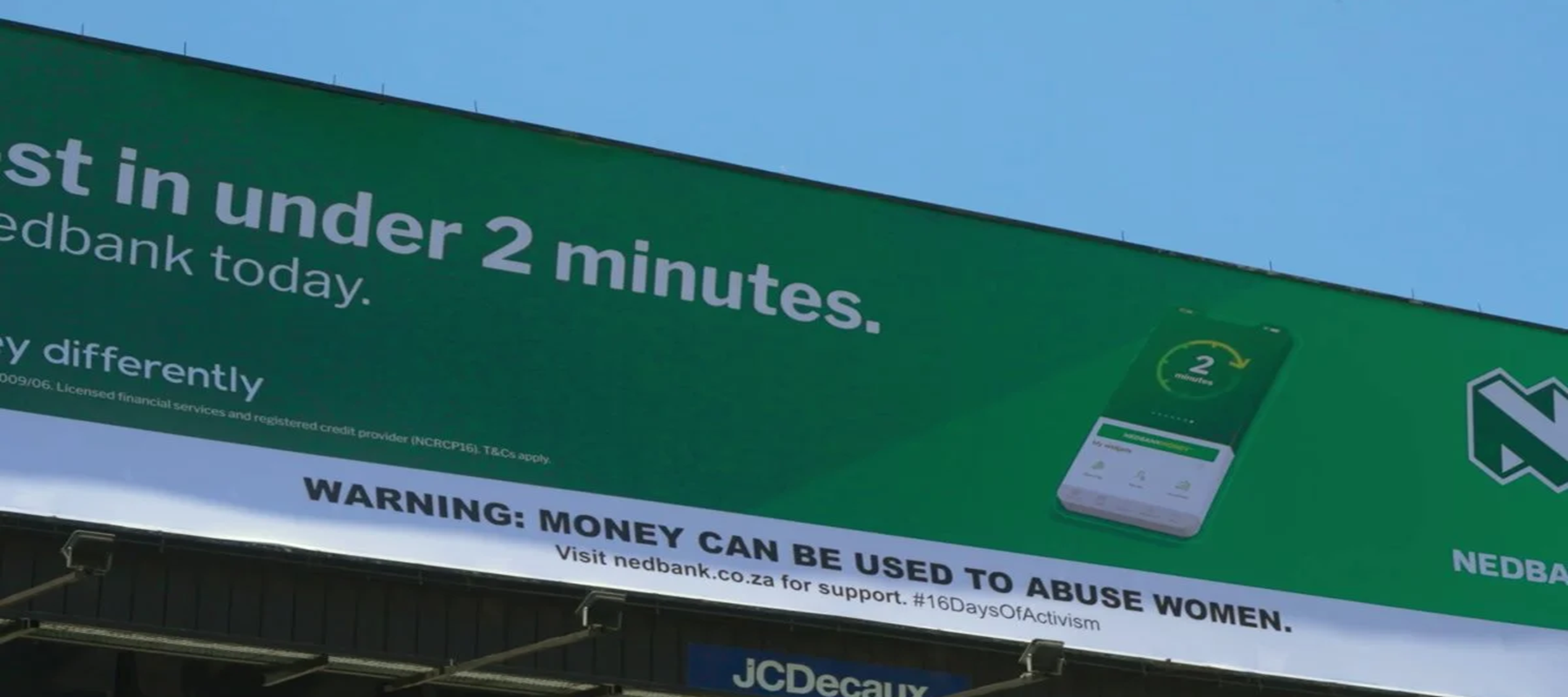 Joe Public and Nedbank launch campaign to shed light on financial abuse of women