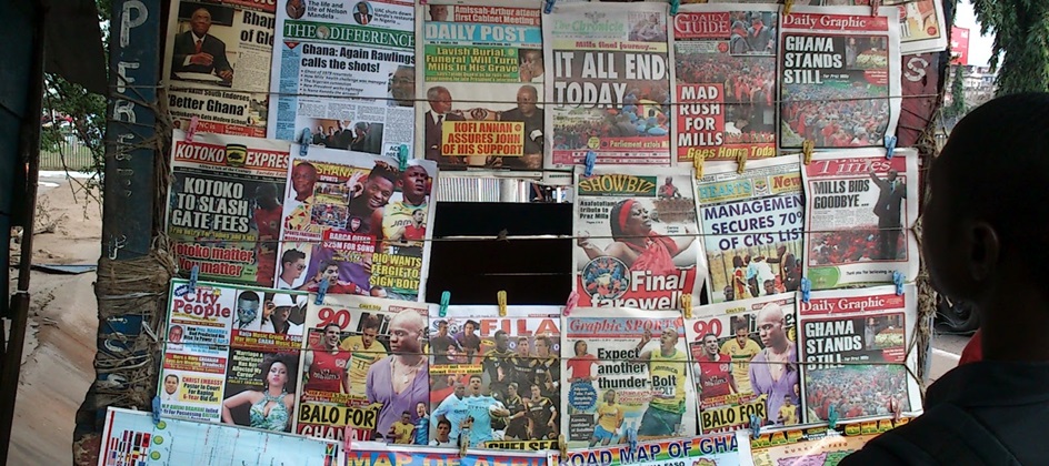 Ads in Ghana perform best on news websites, study
